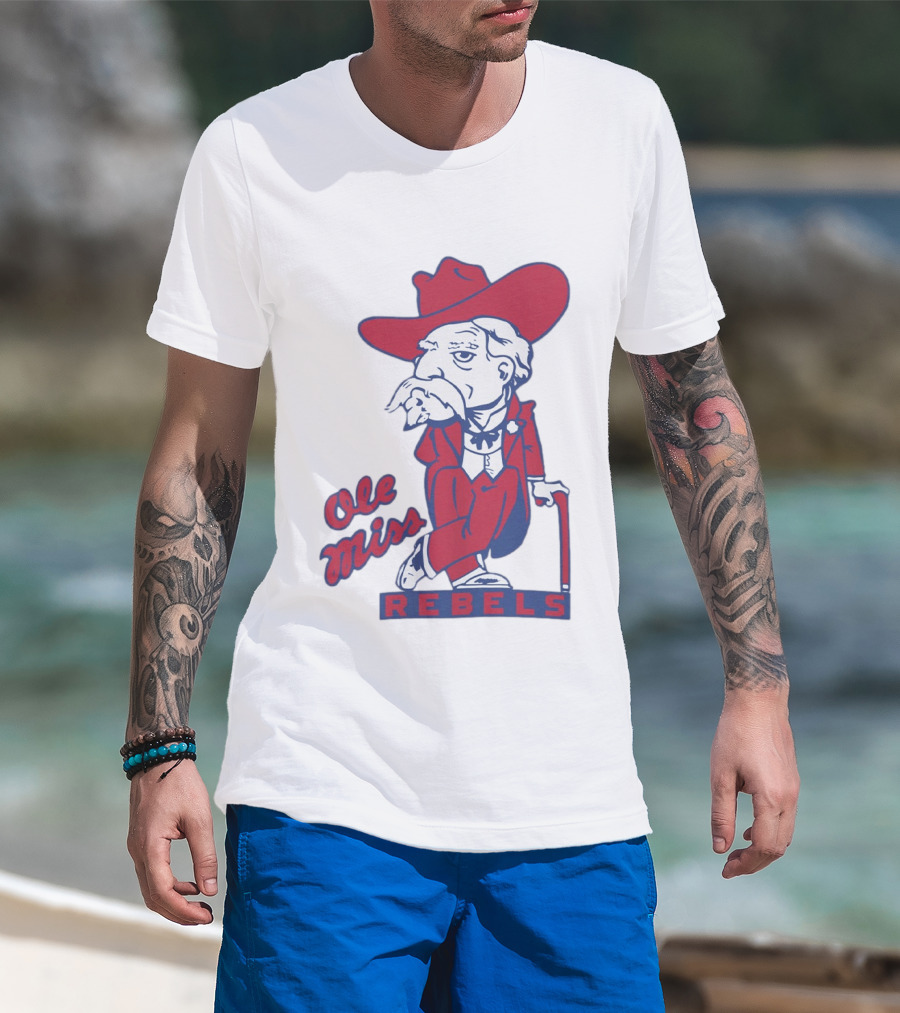 Ole Miss Rebels Colonel Reb T-Shirt