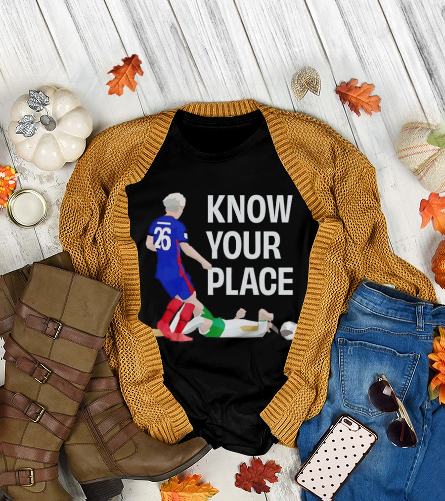 FC Tokyo Motoki Nagakura Know Your Place Soccer Player Action Scene T-Shirt
