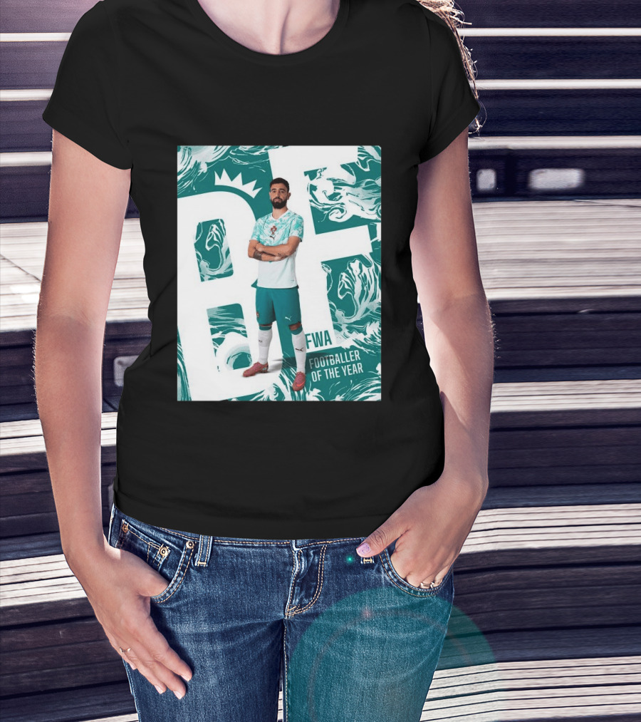 FWA Footballer Of The Year Portuguese Bruno Fernandes T-Shirt