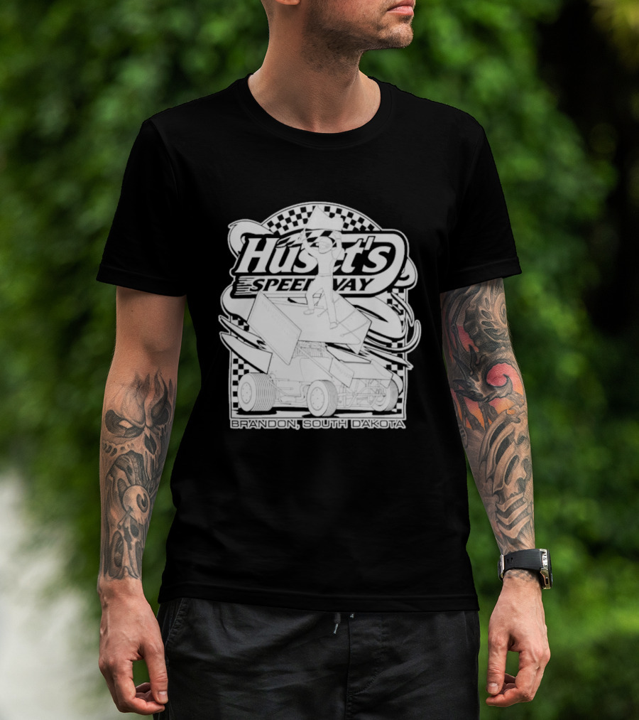 Huset's Speedway Brandon South Dakota Racing Merchandise T-Shirt