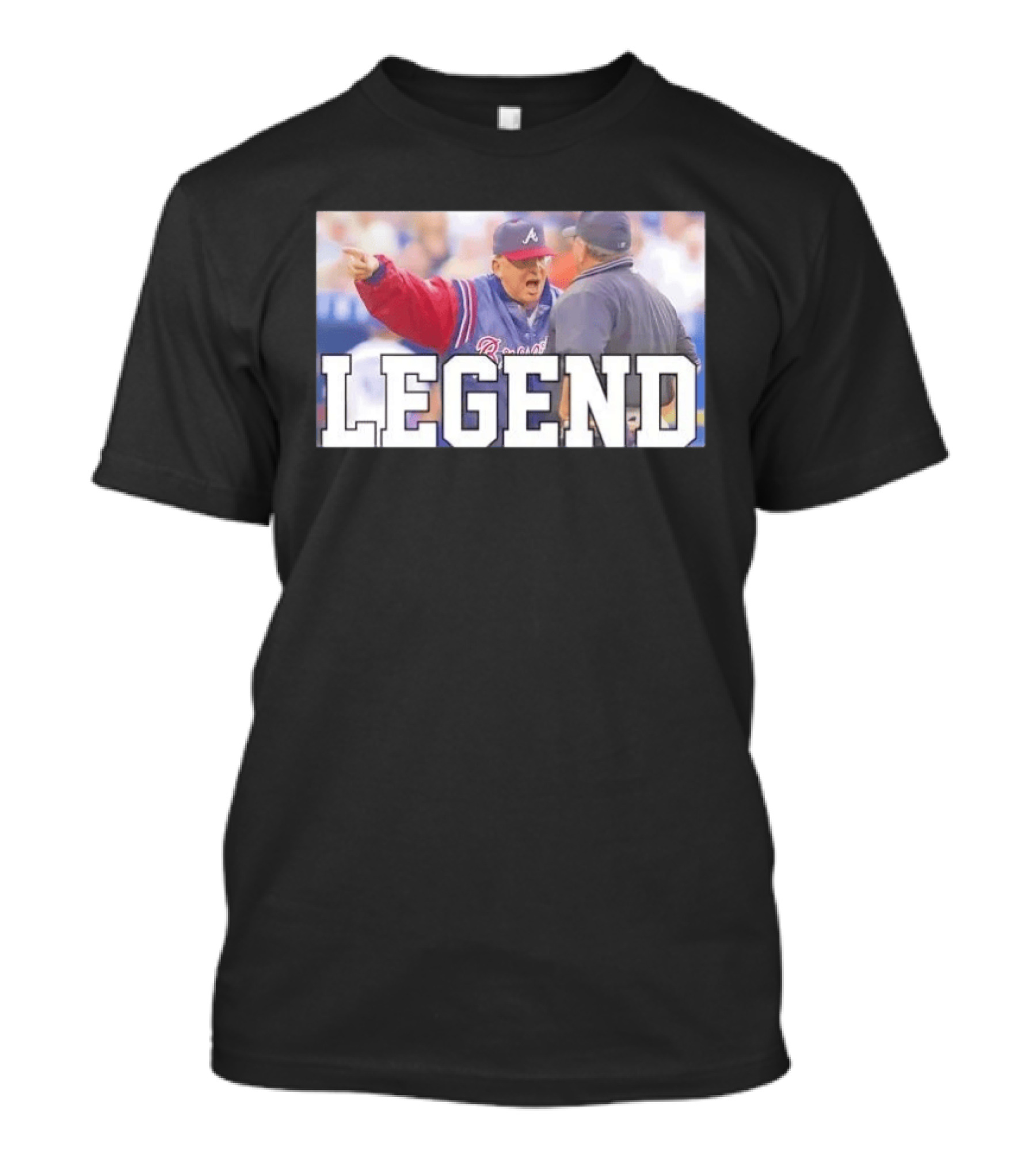Legend Bobby Cox Umpire Dispute Atlanta Braves T-Shirt