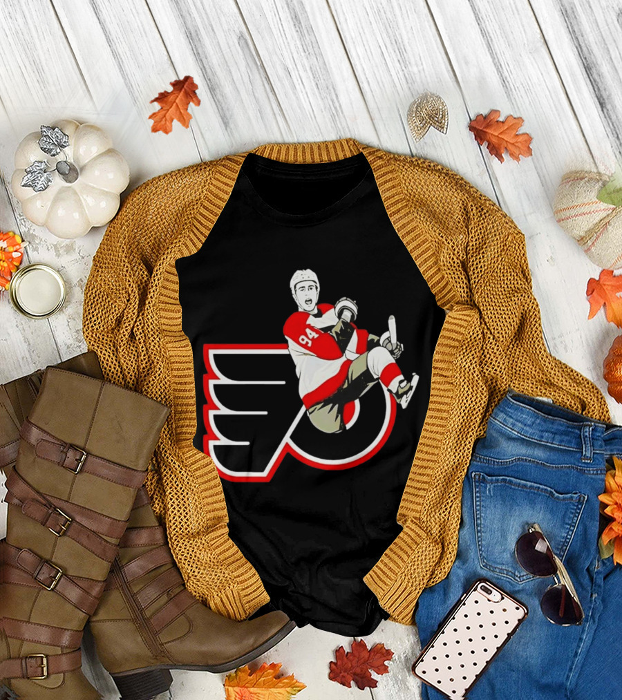 Philadelphia Flyers Porter Martone 94 Celebration T-Shirt