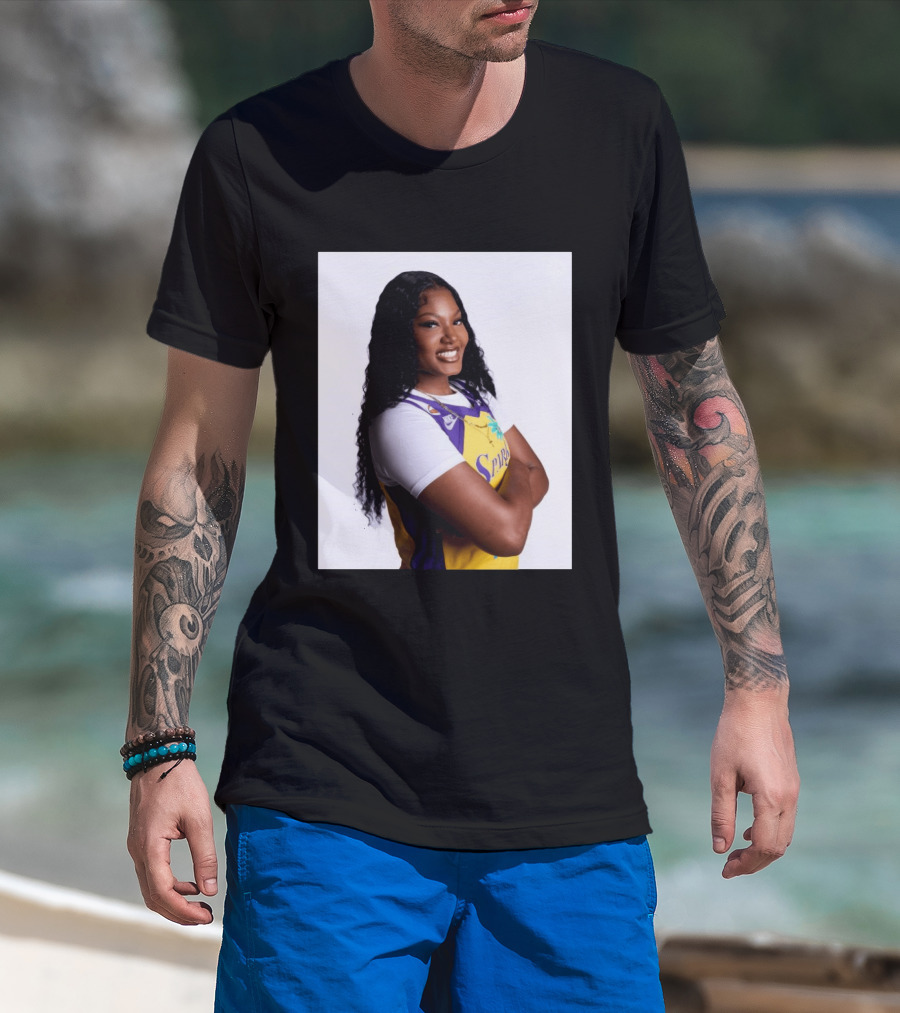 Sophomore Season For Sania In LA Sparks Jersey T-Shirt