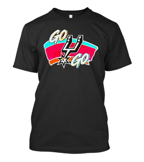 Go Spurs Go Basketball Game Day Spurs T-Shirt