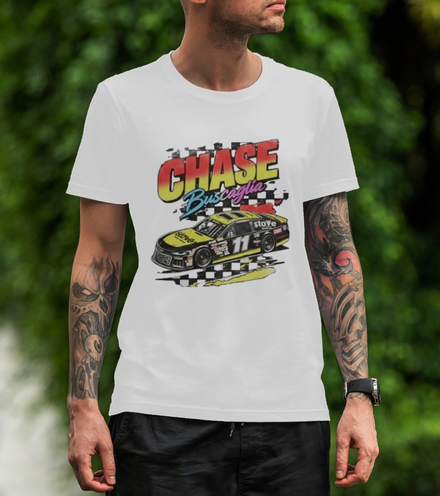 Chase Buscaglia Race Car Driver 11 Stove Philly Racing T-Shirt