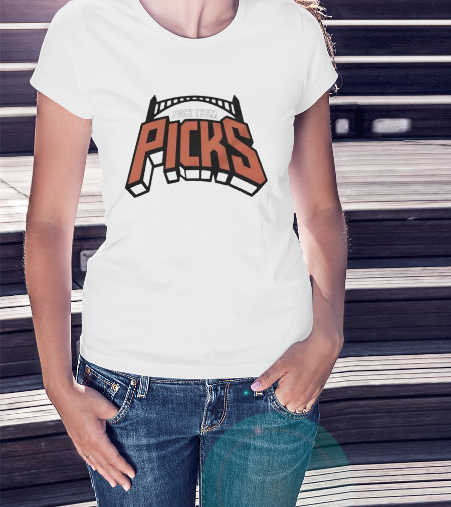 New York Knicks Fuck Them Picks Bridge T-Shirt
