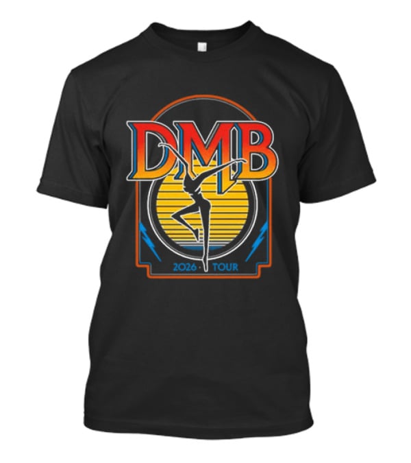 Dave Matthews Band DMB 2026 Tour Dancing Figure T-Shirt