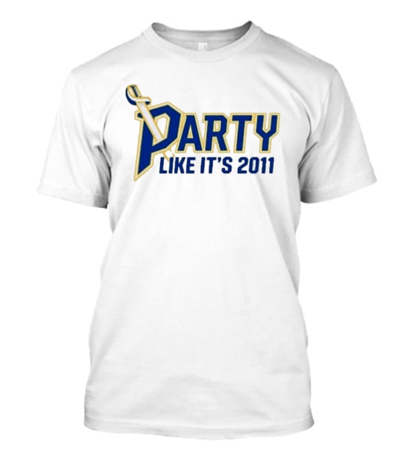 Buffalo Sabres Party Like It's 2011 Hockey Celebration T-Shirt