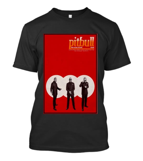 Pitbull Mr. Worldwide 2026 MidFlorida Credit Union Amphitheatre May 16 Tampa FL T-Shirt