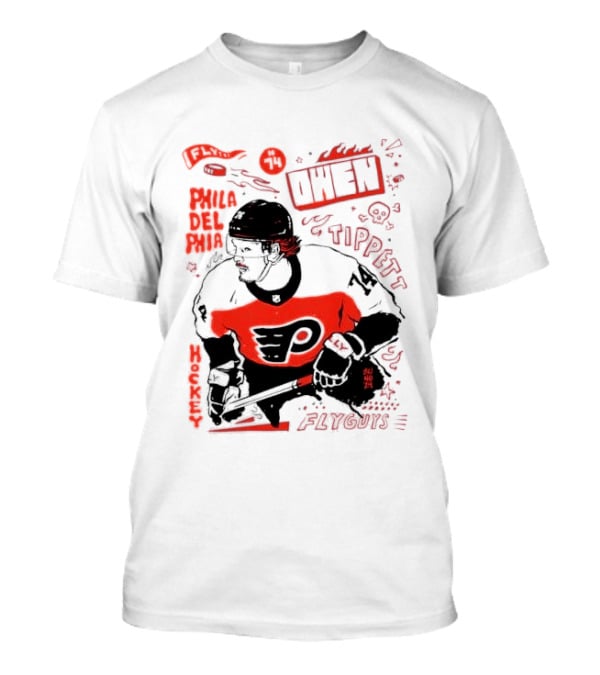 Flyguys Owen Tippett Philadelphia Flyers T-Shirt