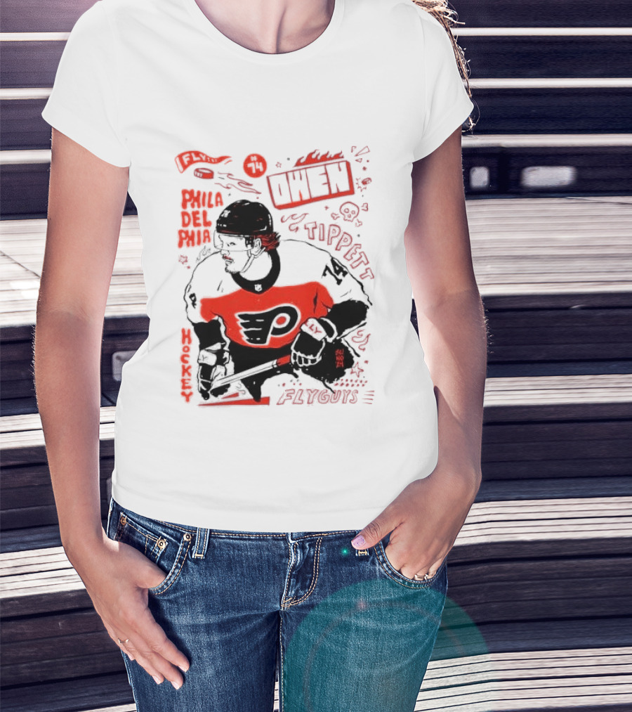 Flyguys Owen Tippett Philadelphia Flyers T-Shirt