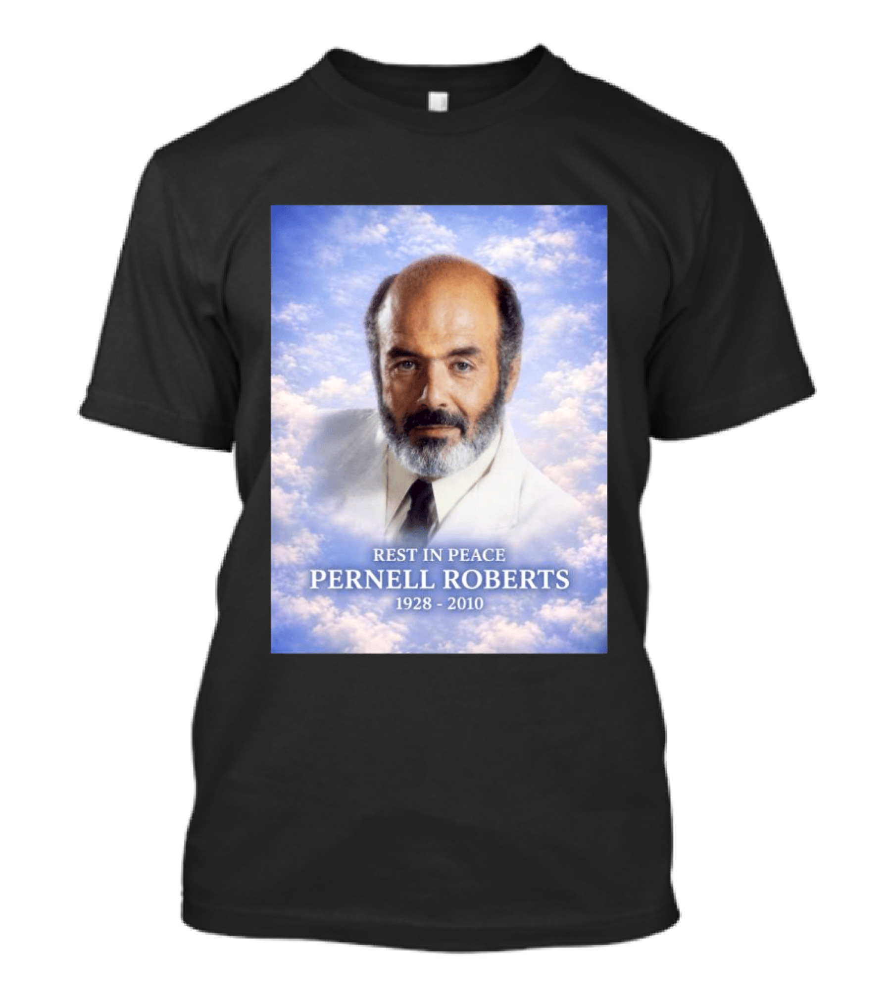 Rest In Peace Pernell Roberts 1928 2010 Memorial T-Shirt