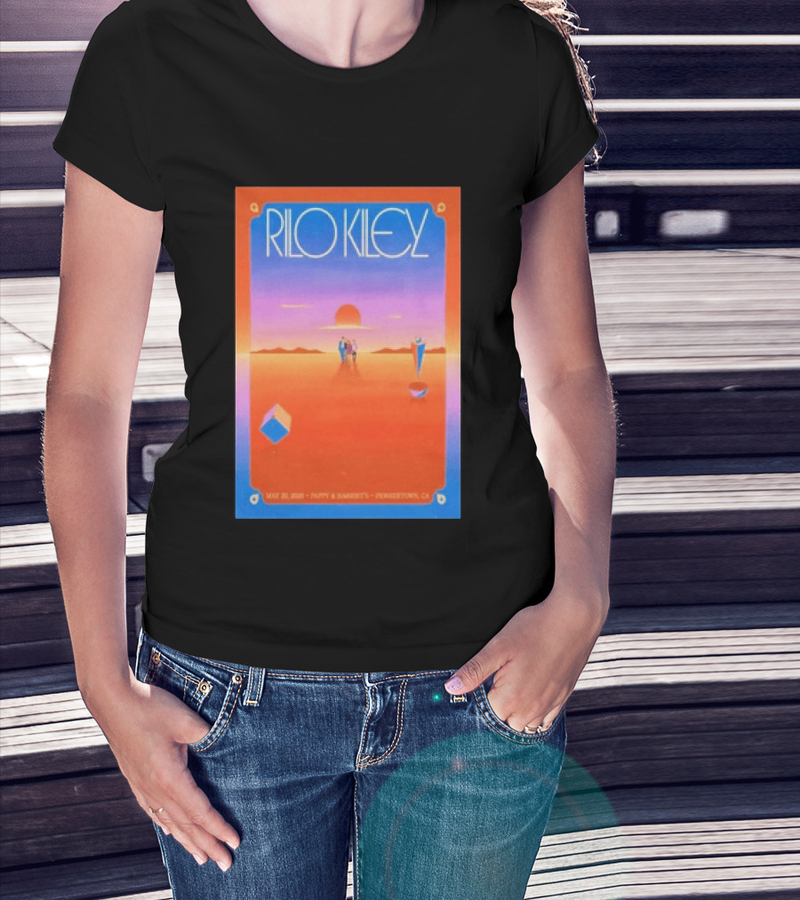 Rilo Kiley Pappy & Harriet's Pioneertown CA May 20 2026 T-Shirt