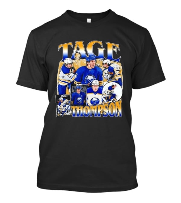 Tage Thompson Buffalo Sabres Hockey Collage T-Shirt