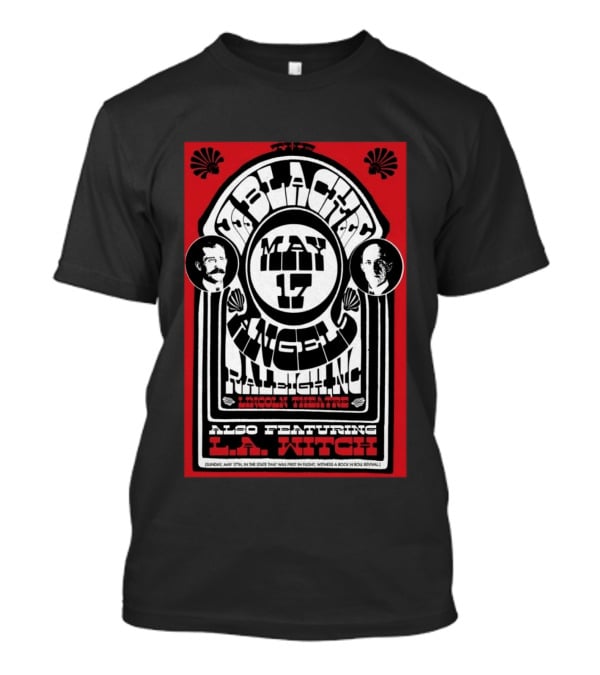The Black Angels May 17 Raleigh NC Lincoln Theatre Featuring LA Witch 2026 T-Shirt