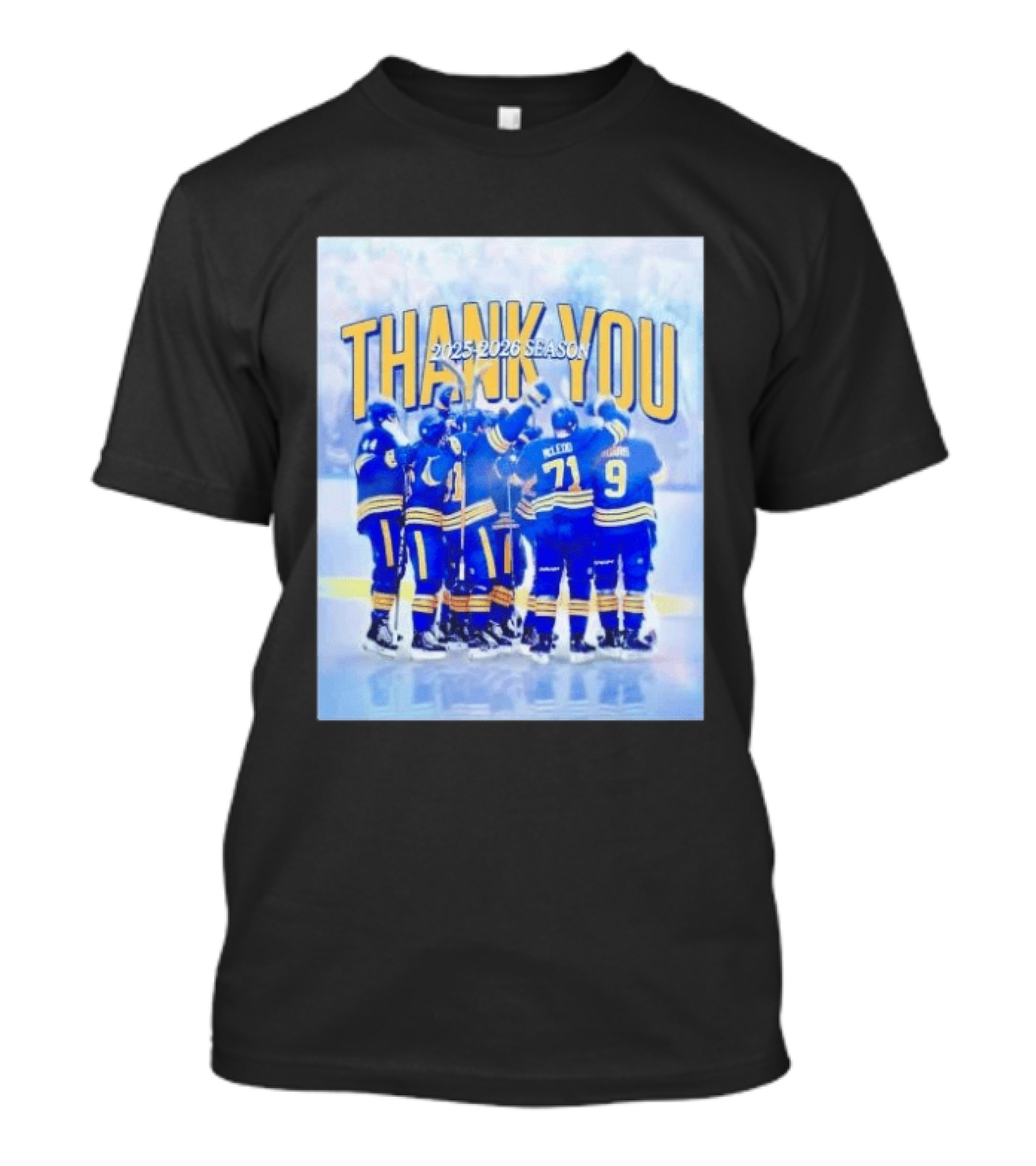 Buffalo Sabres Thank You 2025 2026 Season Players T-Shirt