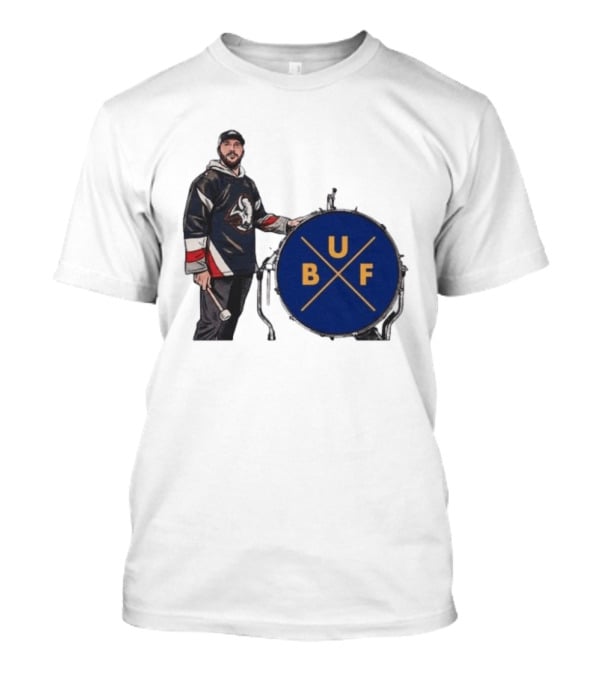 Buffalo Sabres Hockey Josh BUF Drum Team Spirit T-Shirt