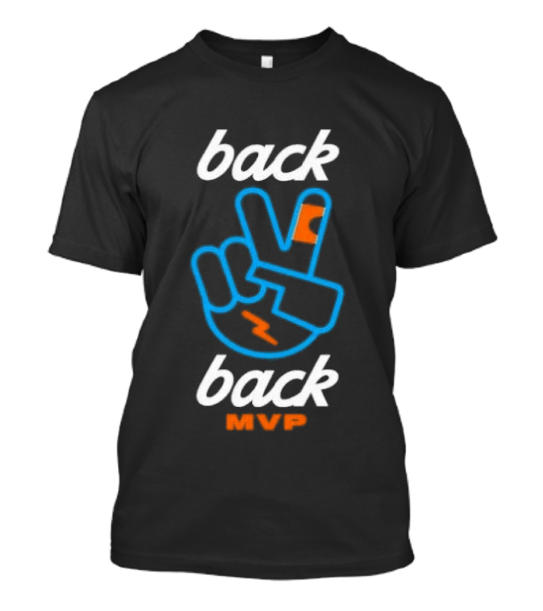 Back 2 Back MVP Piece Hand Shai Gilgeous Alexander T-Shirt