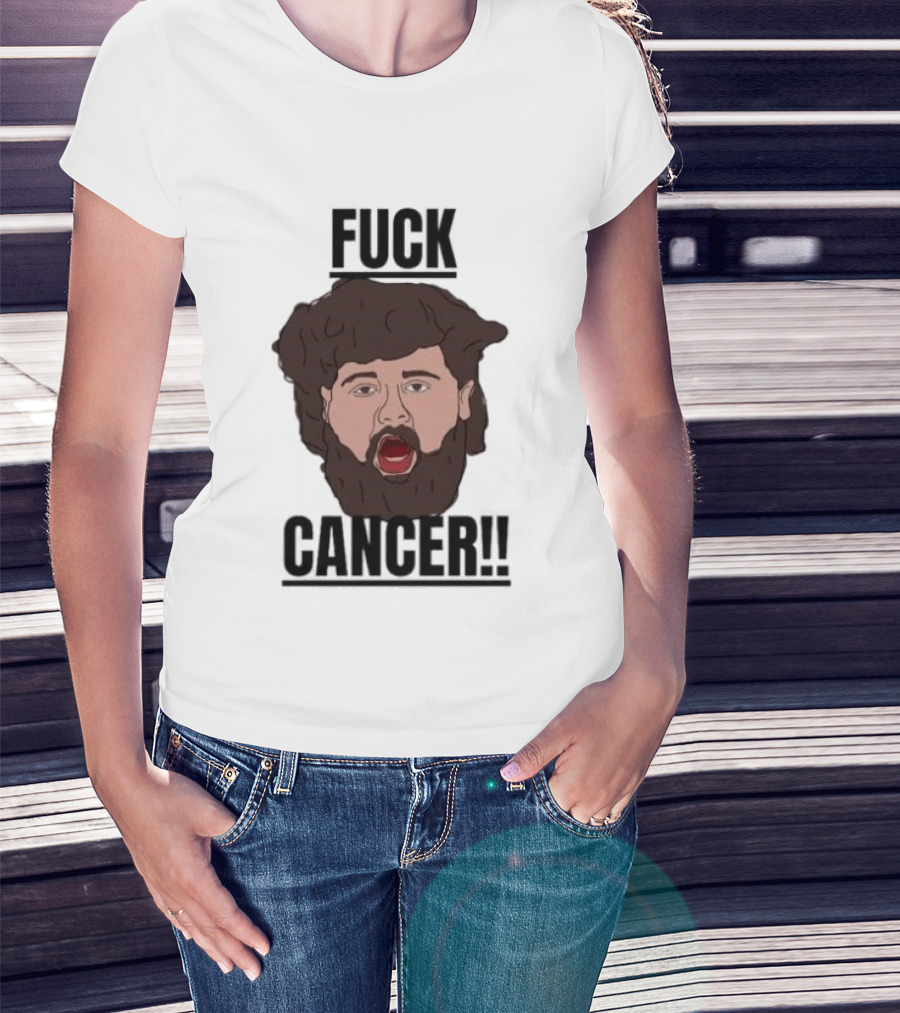 CreepCast Fuck Cancer Shout T-Shirt