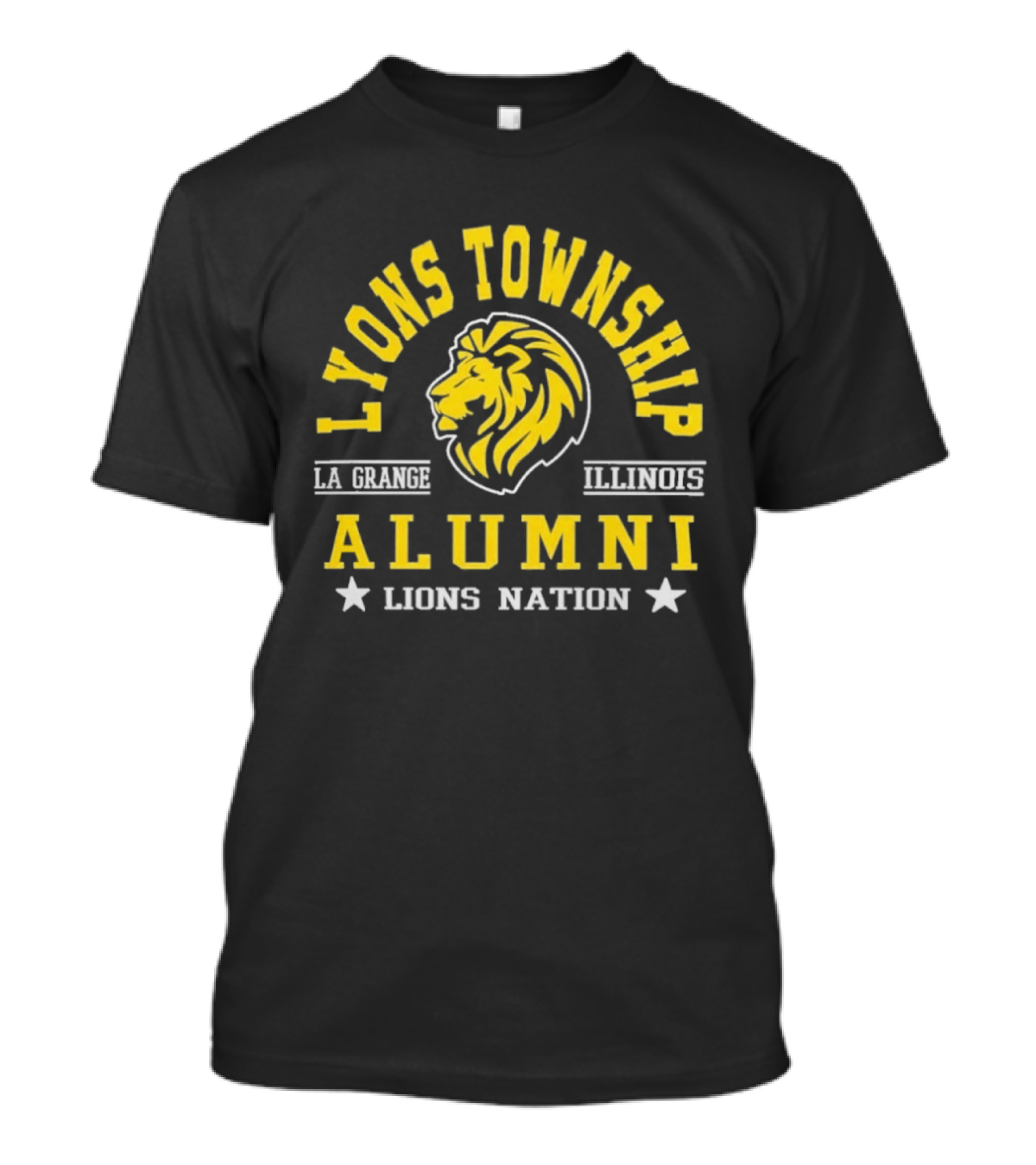 Lyons Township La Grange Illinois Alumni Lions Nation T-Shirt