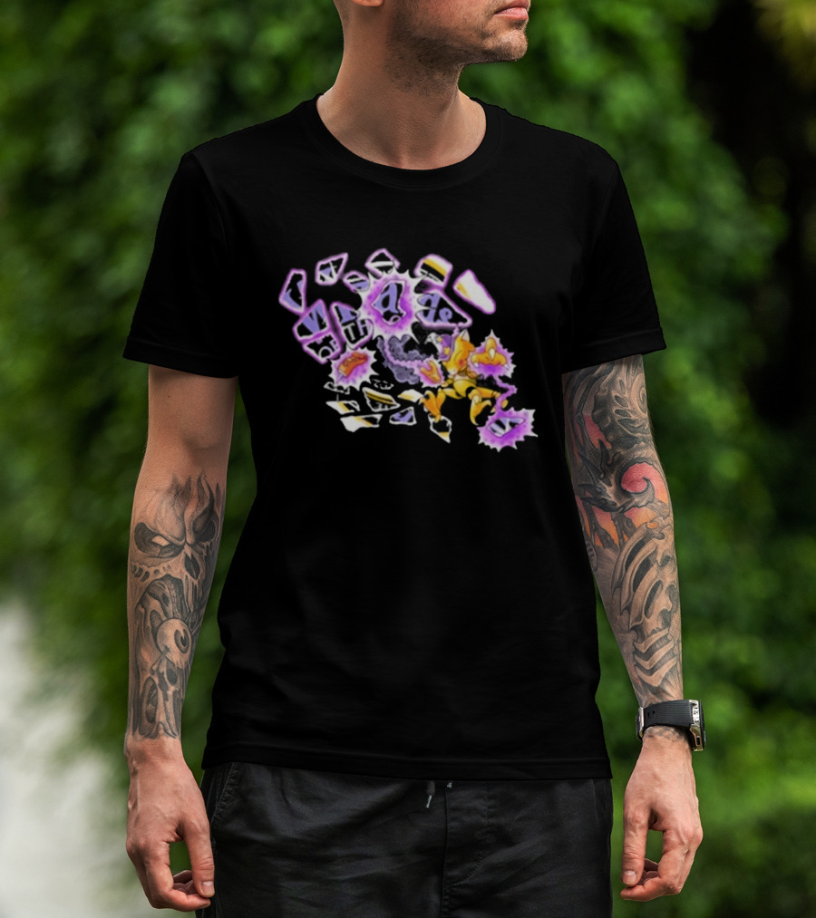 Pokémon Alakazam Psybeam Wizards Collaboration T-Shirt