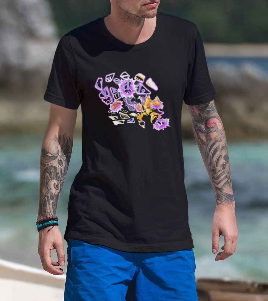 Pokémon Alakazam Psybeam Wizards Collaboration T-Shirt