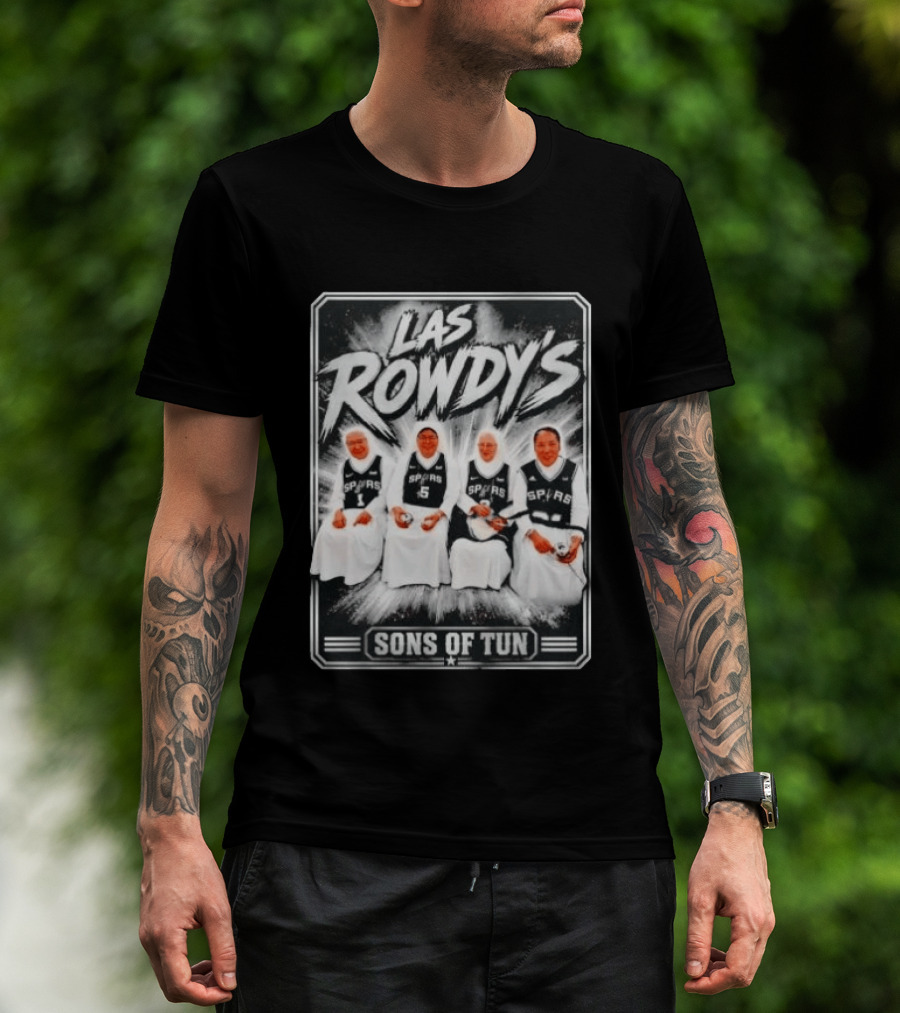 Las Rowdy's Spurs Sons Of Tun T-Shirt