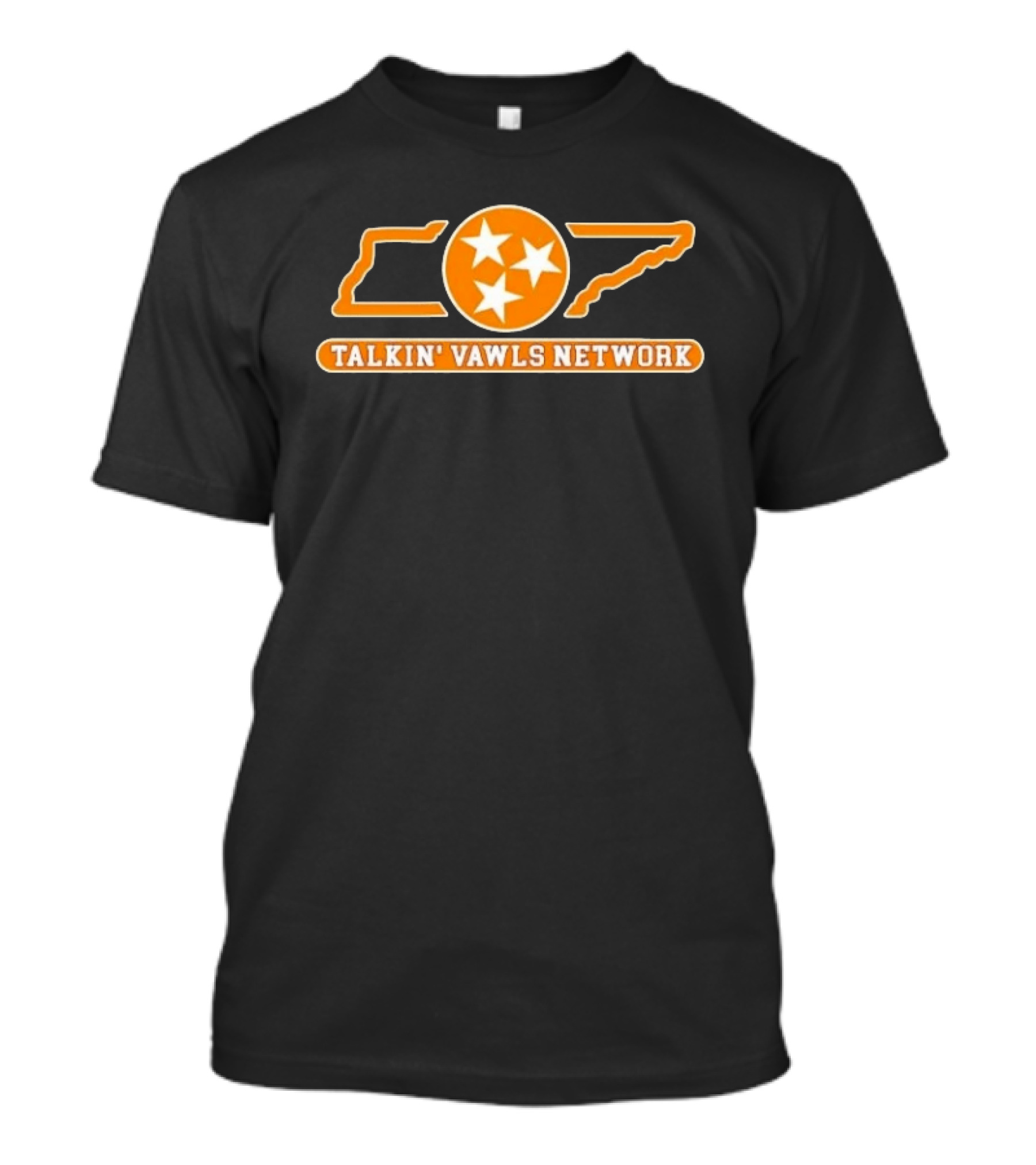 Tennessee Volunteers Talkin' Vawls Network Three Stars T-Shirt