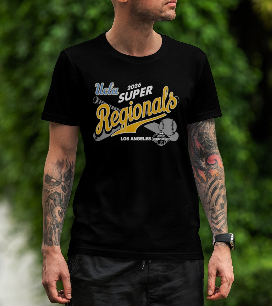 Ucla Bruins 2026 Super Regionals Los Angeles Softball T-Shirt