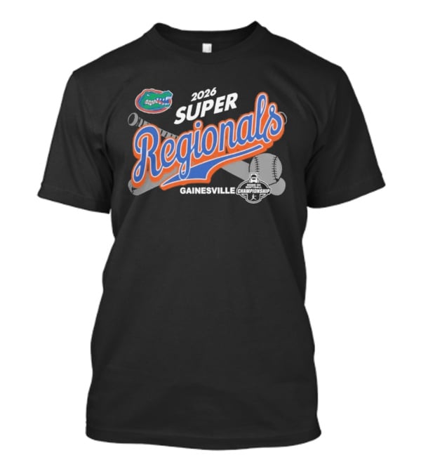 University Of Florida 2026 Gainesville Softball Super Regionals T-Shirt