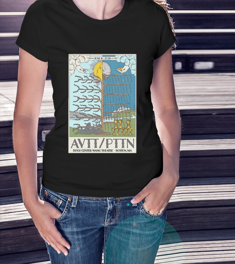 June 10 2026 AVTT PTTN Boch Center Wang Theatre Boston MA Concert T-Shirt