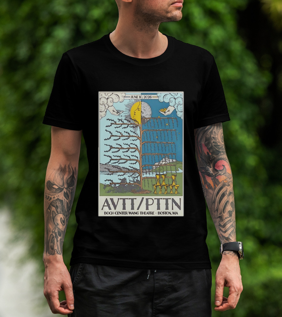 June 10 2026 AVTT PTTN Boch Center Wang Theatre Boston MA Concert T-Shirt
