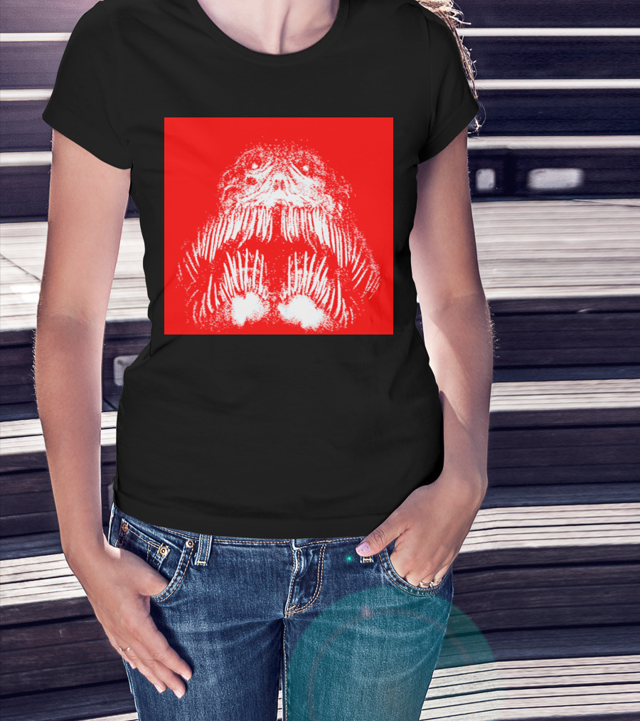 Deep Sea Anglerfish Bioluminescent Predator Of The Abyss Hunter Nature T-Shirt