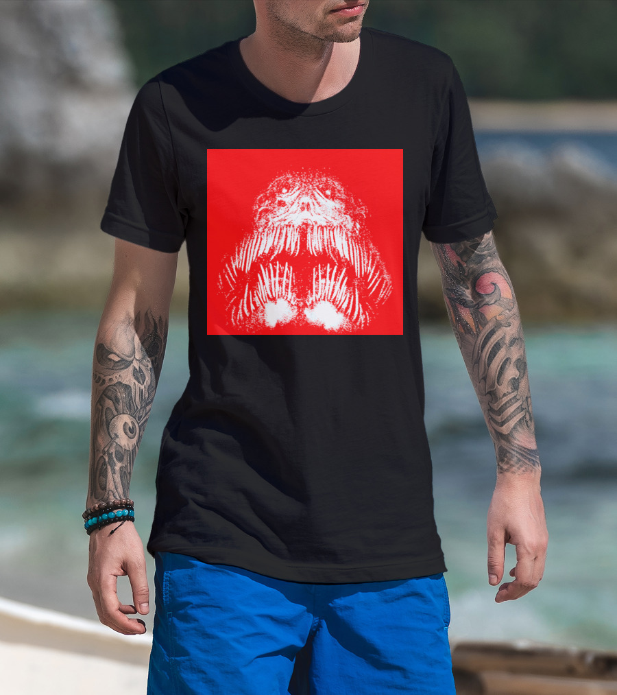 Deep Sea Anglerfish Bioluminescent Predator Of The Abyss Hunter Nature T-Shirt
