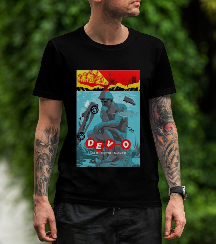 Devo June 10 2026 The Lyric Baltimore Freedom Of Choice T-Shirt