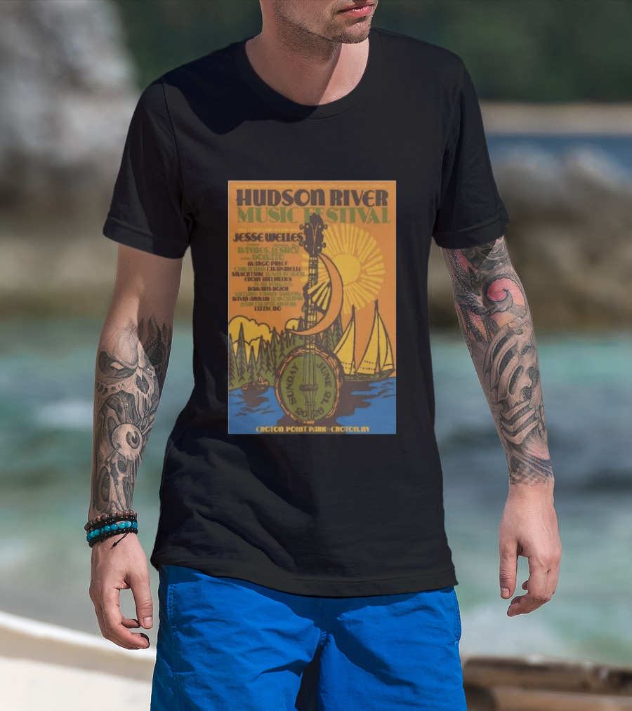 Hudson River Music Festival 2026 Croton Point Park June 21 Jesse Welles Haynes Jesh Donato Marco Price T-Shirt