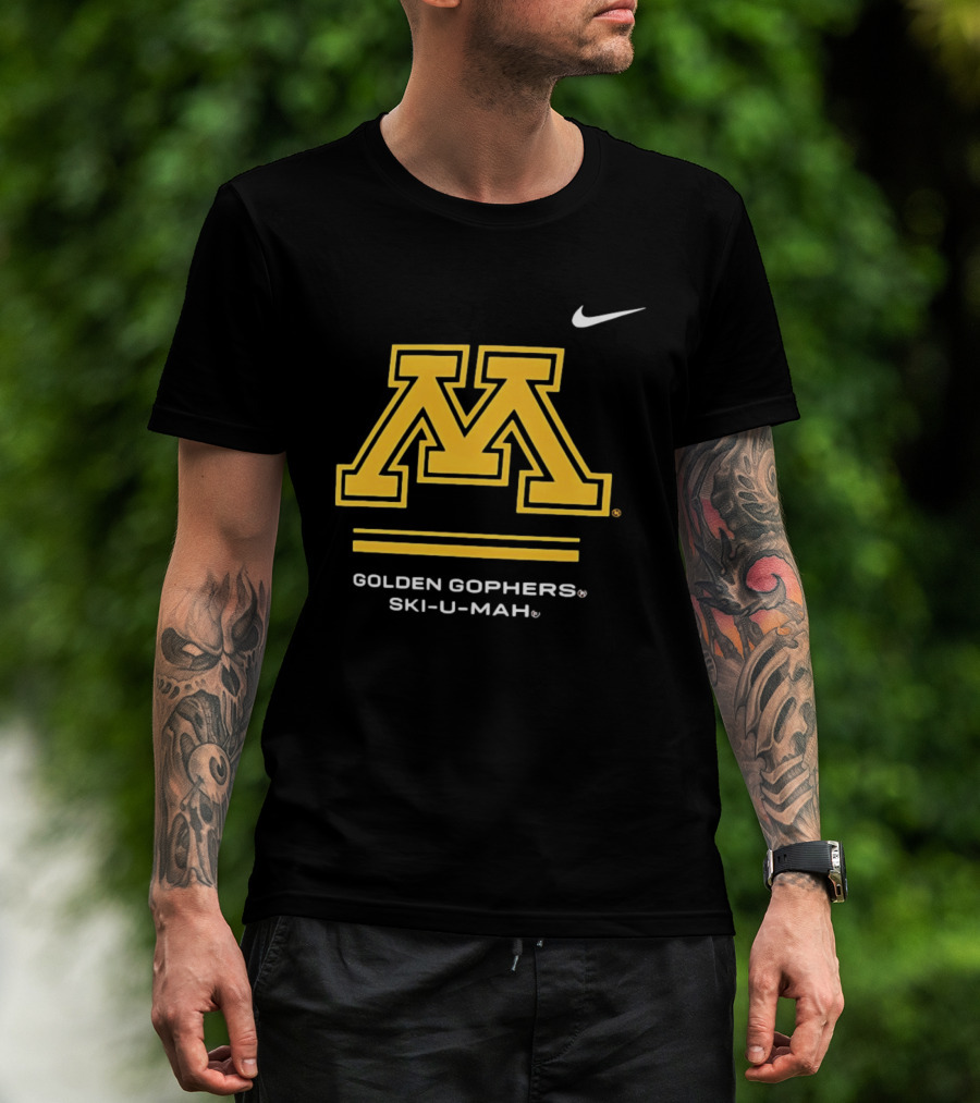 Minnesota Golden Gophers M Ski U Mah Nike T-Shirt