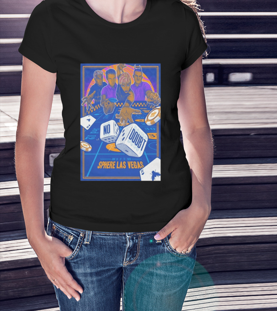 No Doubt June 10 12 13 2026 Sphere Las Vegas Casino T-Shirt