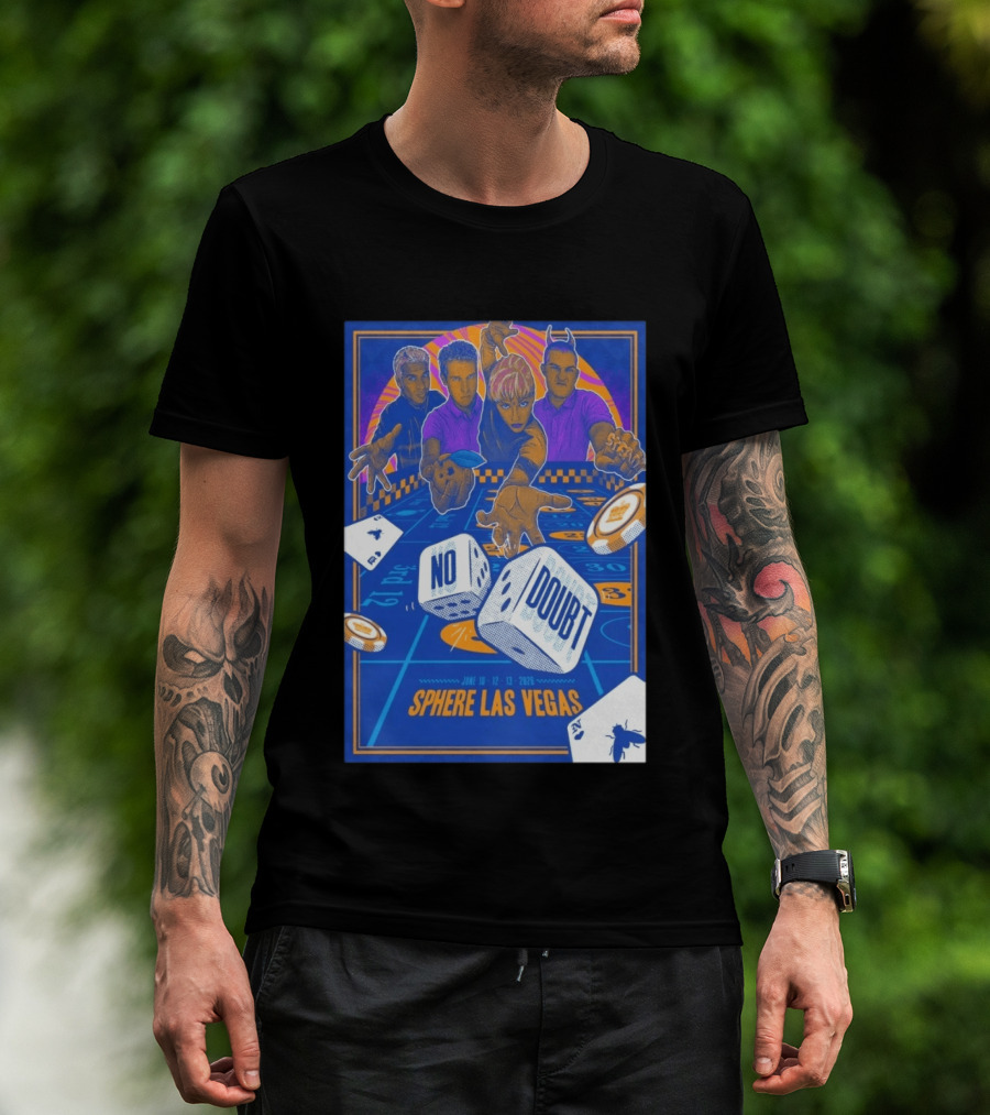 No Doubt June 10 12 13 2026 Sphere Las Vegas Casino T-Shirt