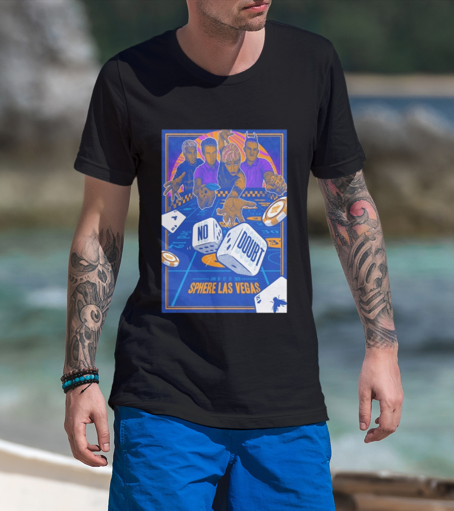 No Doubt June 10 12 13 2026 Sphere Las Vegas Casino T-Shirt