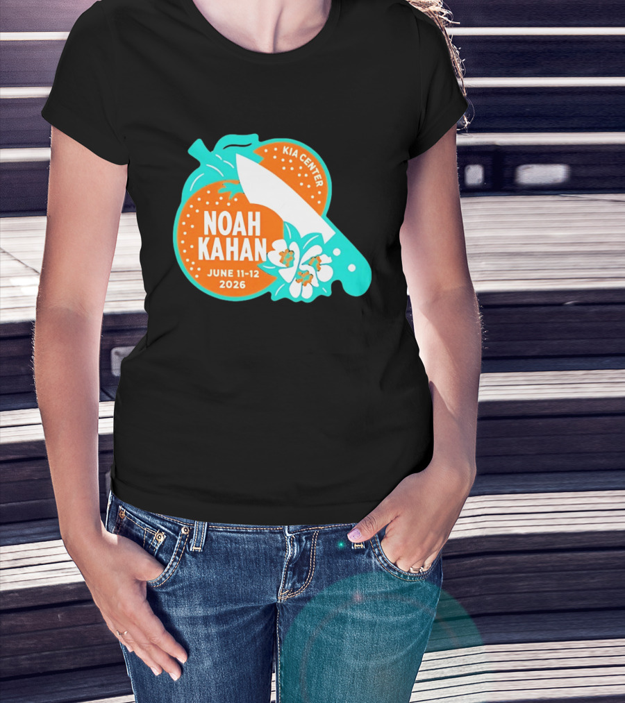 Noah Kahan June 11 12 2026 Kia Center Event Orlando FL T-Shirt