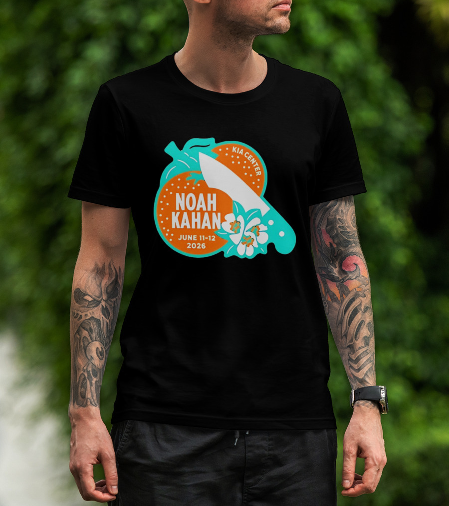 Noah Kahan June 11 12 2026 Kia Center Event Orlando FL T-Shirt
