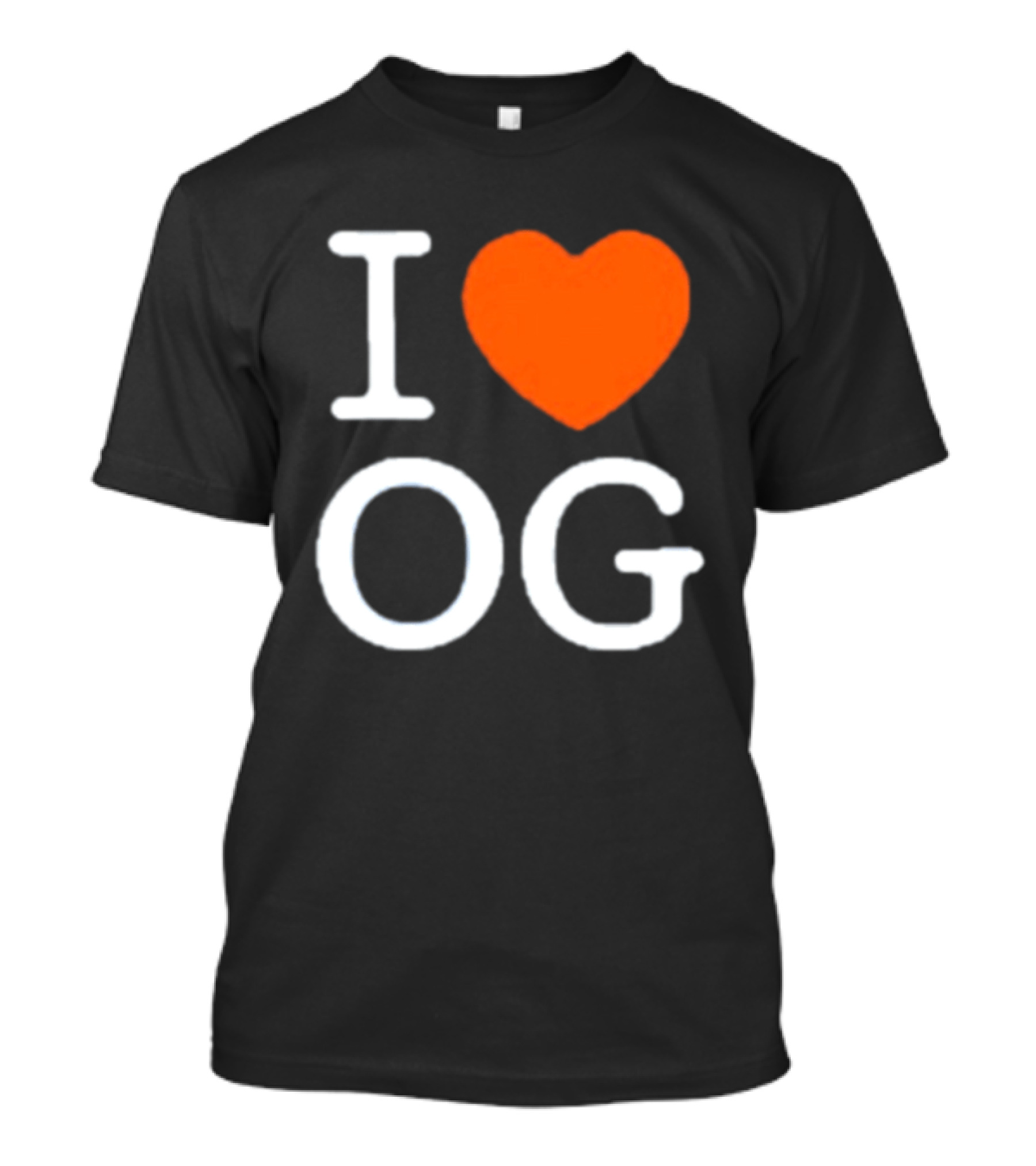 I Love OG Anunoby Orange Heart Knicks T-Shirt