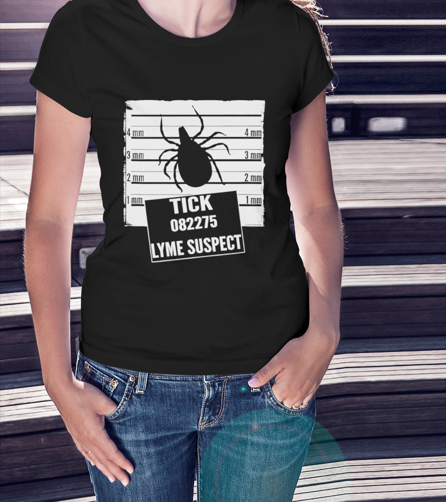 Tick 082275 Lyme Suspect Shot Insect T-Shirt