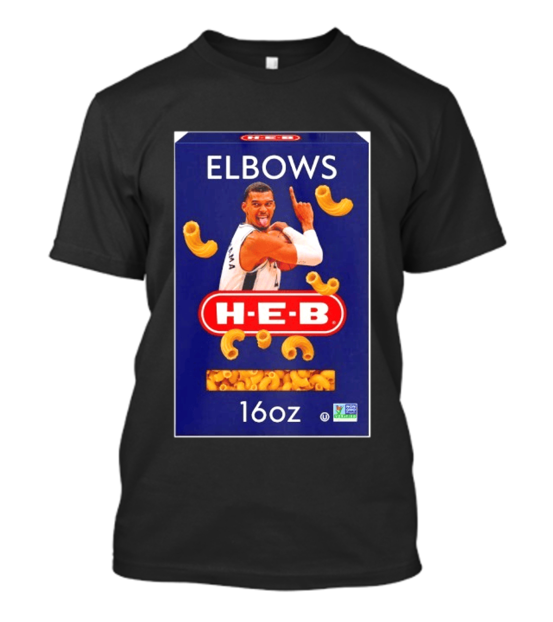 Victor Wembanyama Elbows NBA San Antonio Spurs H E B 16oz T-Shirt