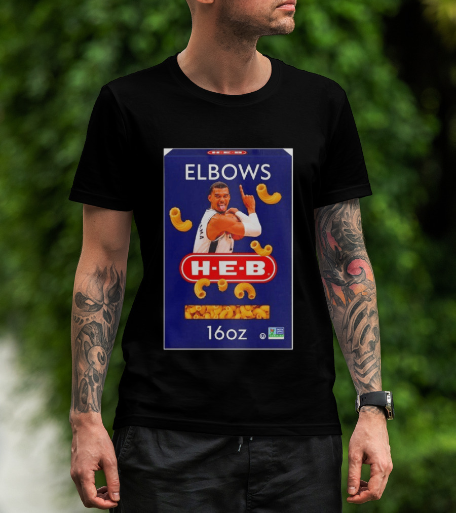 Victor Wembanyama Elbows NBA San Antonio Spurs H E B 16oz T-Shirt
