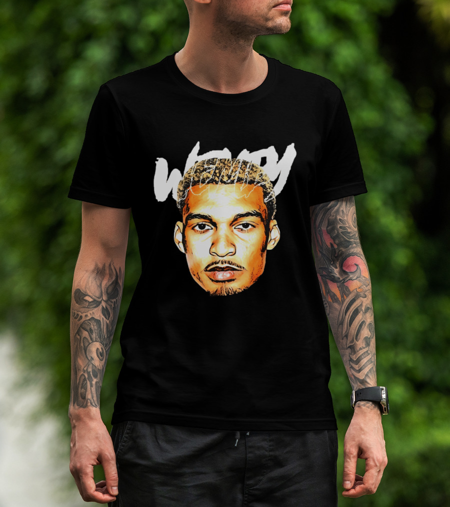 Victor Wenby Bold Basketball Star Big Head T-Shirt