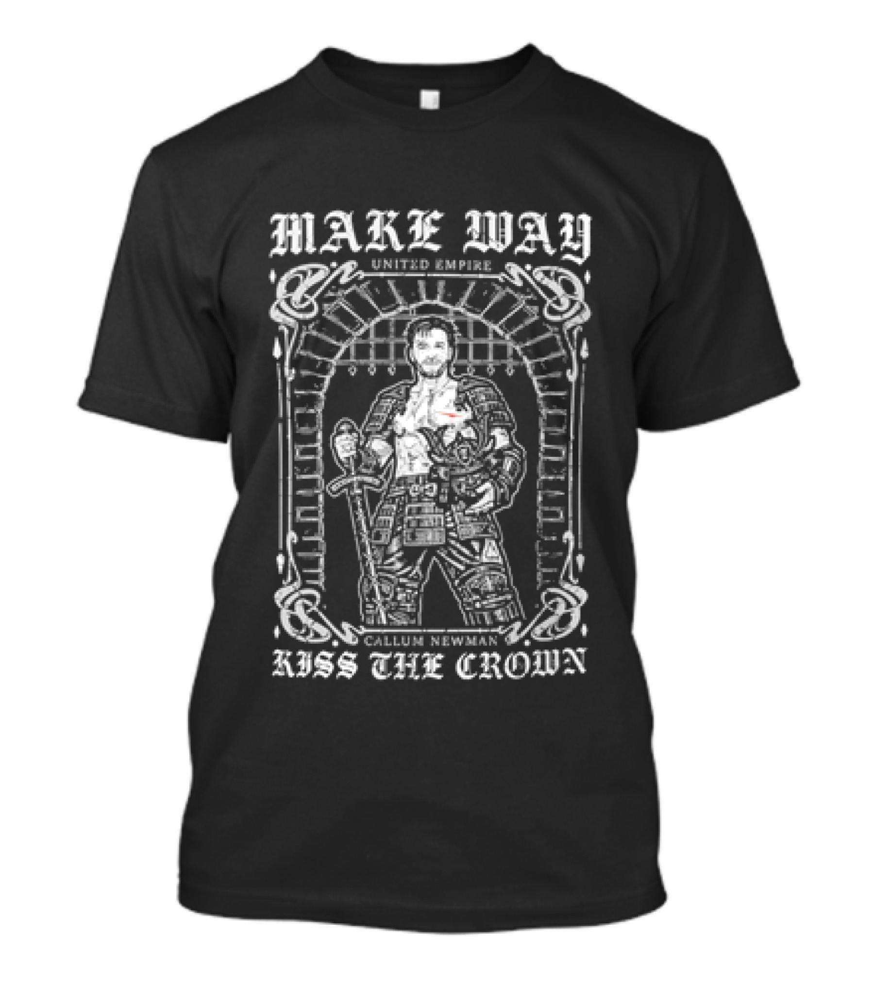 United Empire Make Way Will Ospreay Callum Newman Kiss The Crown Wrestling T-Shirt