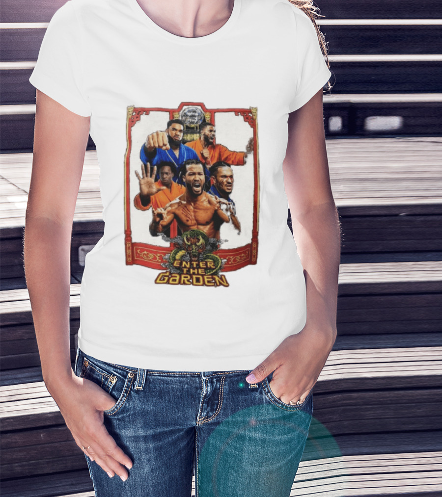 Enter The Garden Knicks Jalen Brunson Josh Hart OG Anunoby Basketball T-Shirt