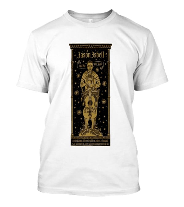Jason Isbell And The 400 Unit Royal Albert Hall London 11th June 2026 Stars And Guitar T-Shirt
